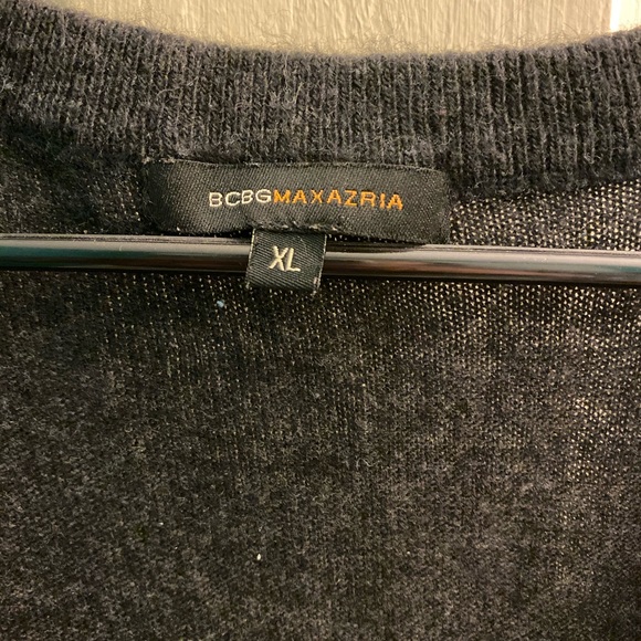 BCbgmaxazria wool tunic with tie waist - Picture 3 of 4